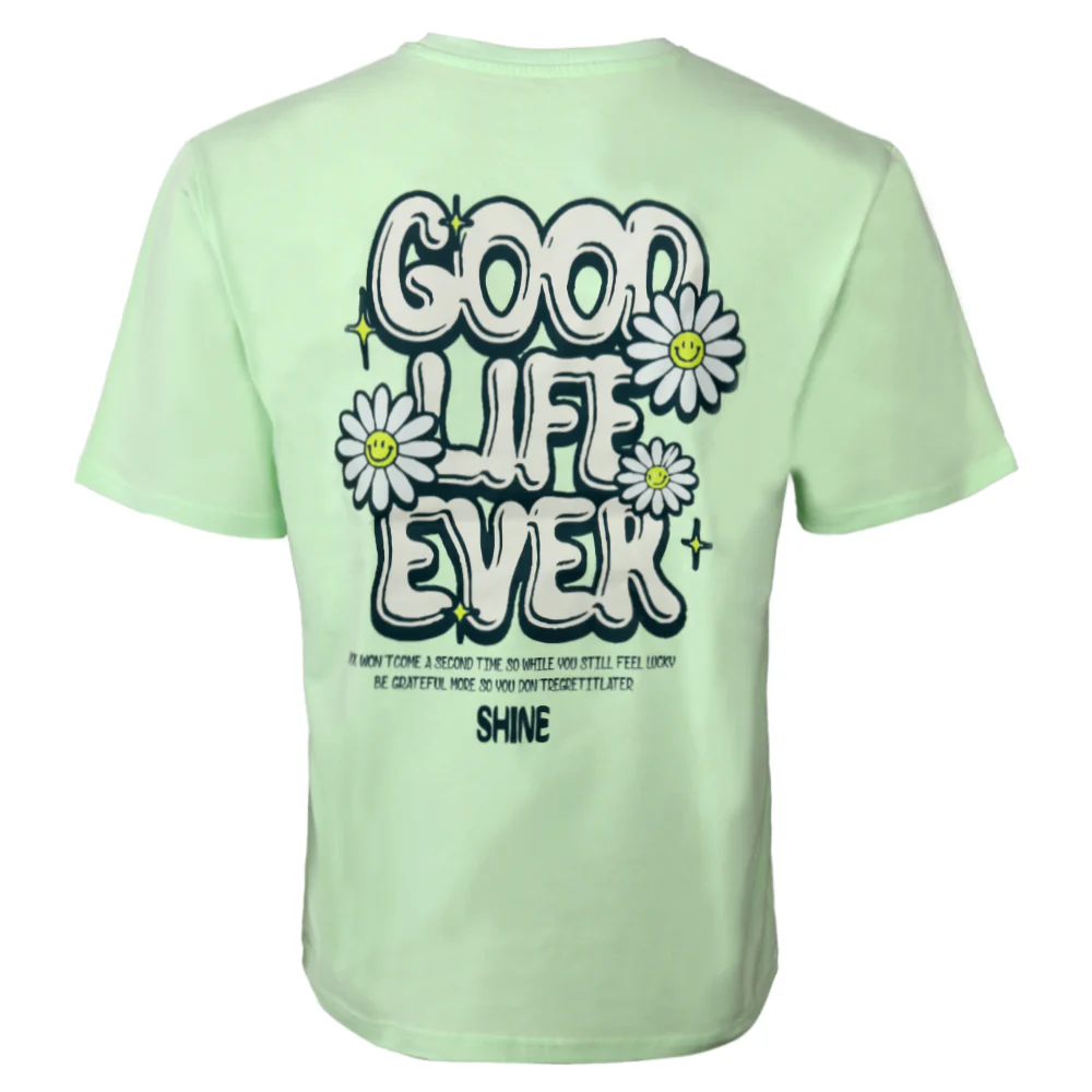 ACTIV GRAPHIC R.NECK T-SHIRT - MINT - Image 2