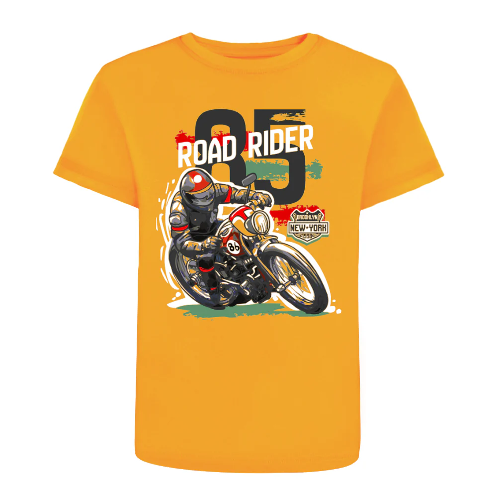 ACTIV GRAPHIC R.NECK T-SHIRT - MUSTARD - Image 2