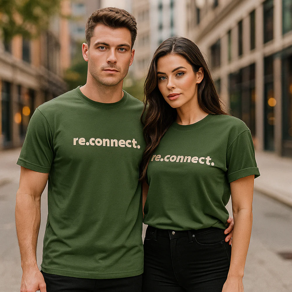 ACTIV GRAPHIC R.NECK T-SHIRT - OLIVE