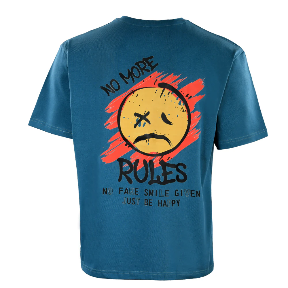 ACTIV GRAPHIC R.NECK T-SHIRT - PETROL - Image 3