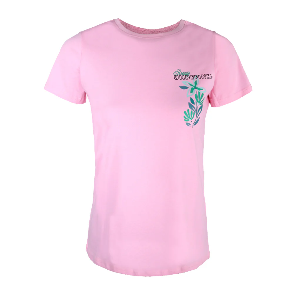 ACTIV GRAPHIC R.NECK T-SHIRT - PINK