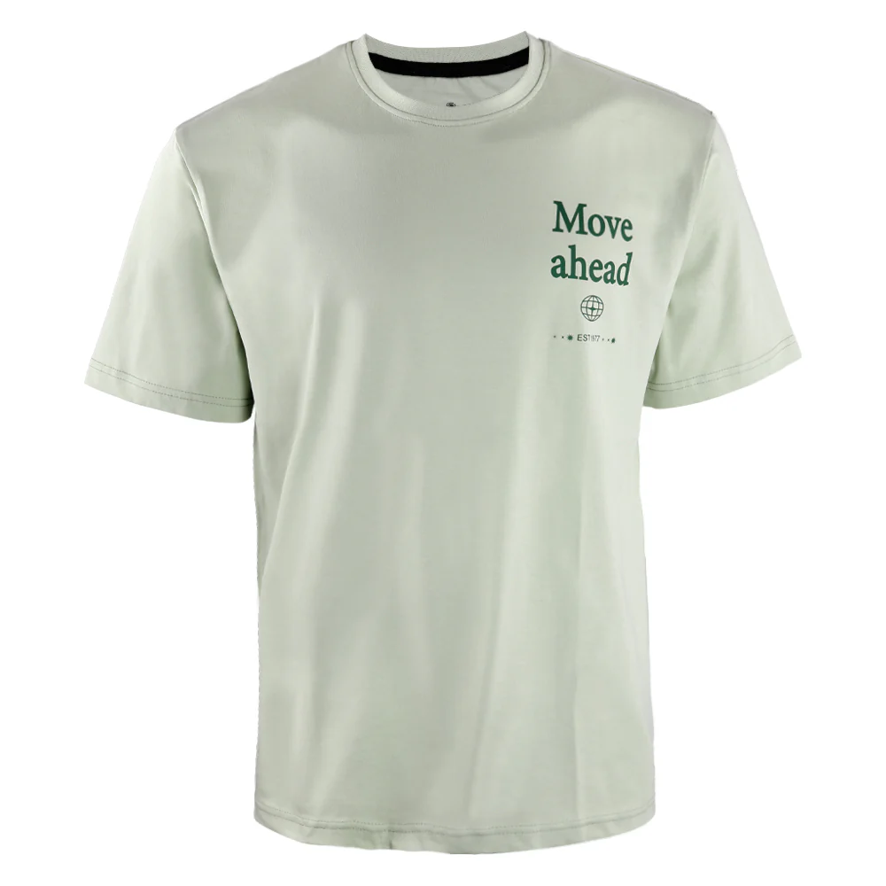 ACTIV GRAPHIC R.NECK T-SHIRT - PISTACHI - Image 2