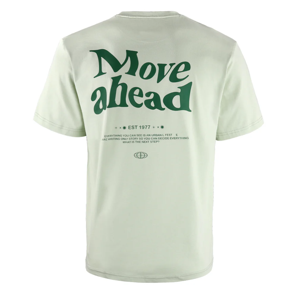 ACTIV GRAPHIC R.NECK T-SHIRT - PISTACHI - Image 3