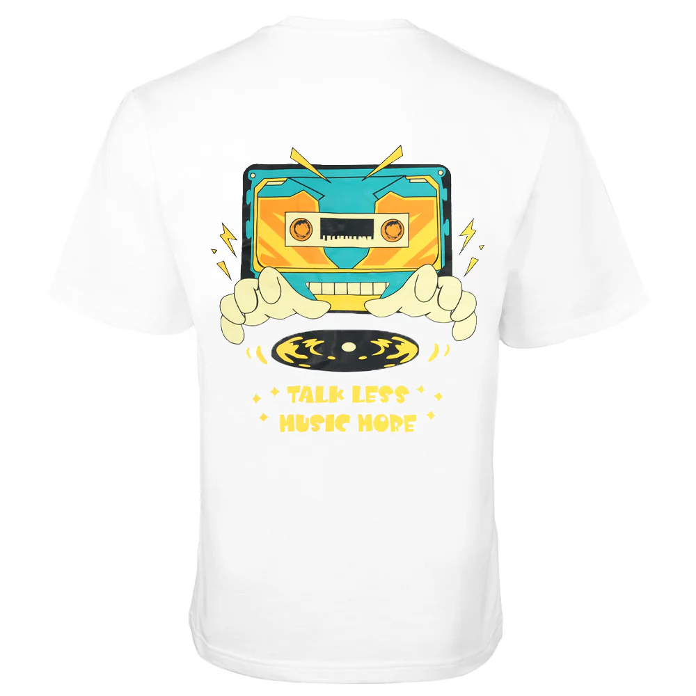 ACTIV GRAPHIC R.NECK T-SHIRT - WHITE - Image 3