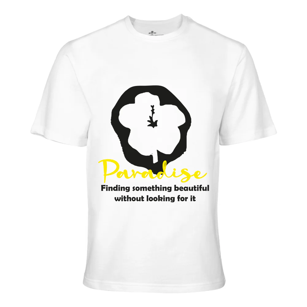 ACTIV GRAPHIC R.NECK T-SHIRT - WHITE