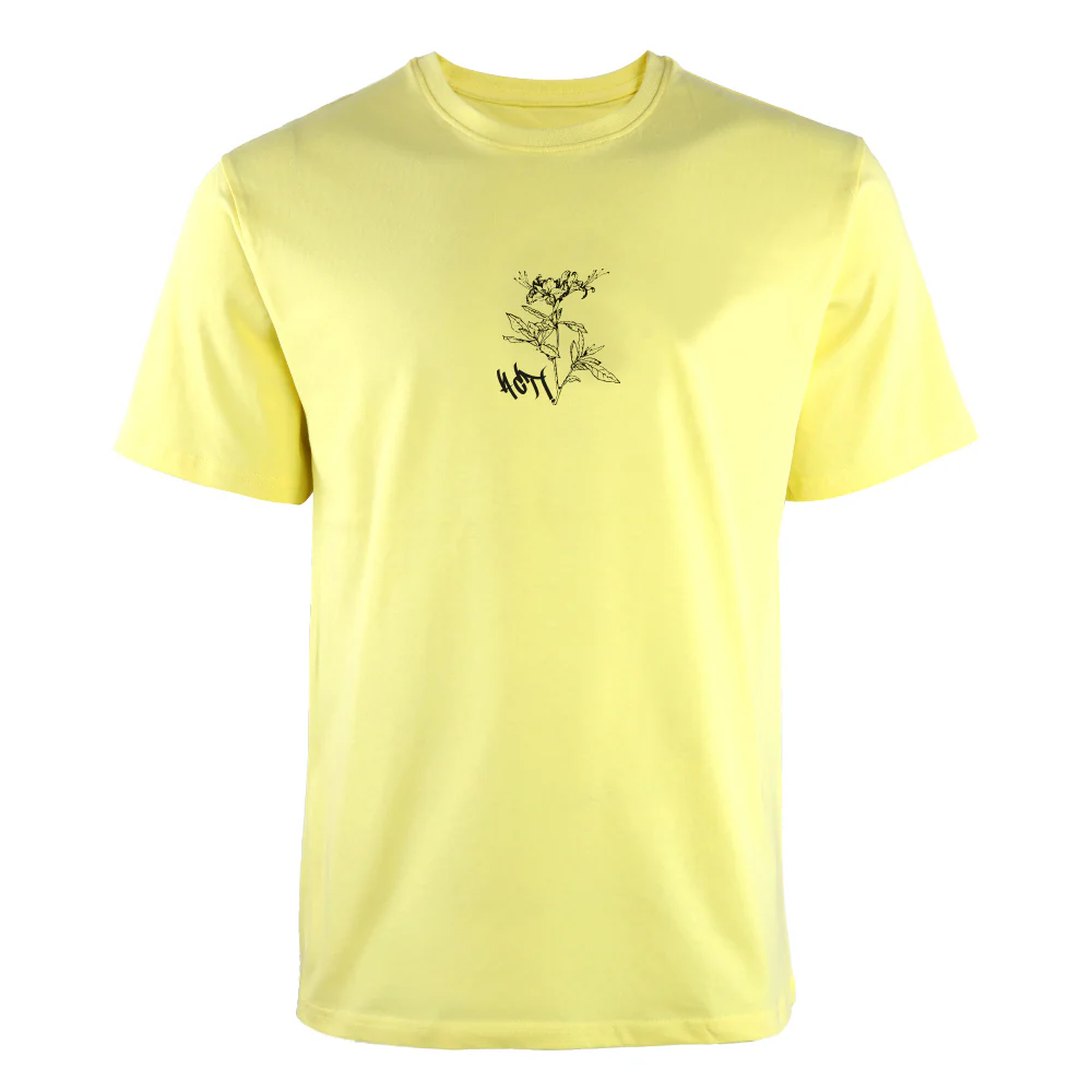 ACTIV GRAPHIC R.NECK T-SHIRT - YELLOW - Image 2