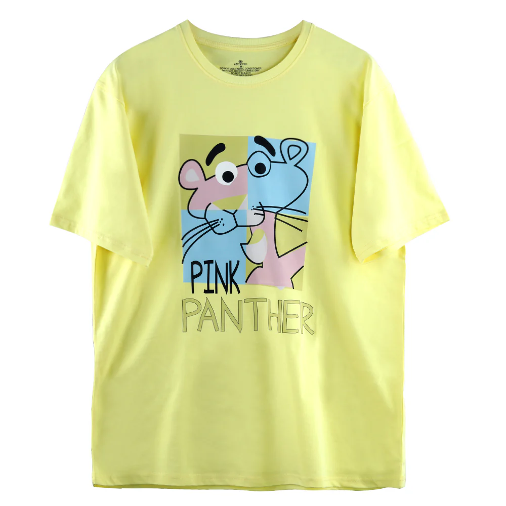 ACTIV GRAPHIC R.NECK T-SHIRT - YELLOW