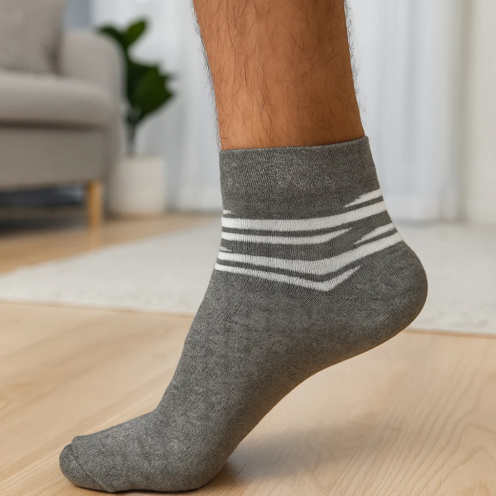 ACTIV H-TOWEL 2/3 SOCKS - GREY