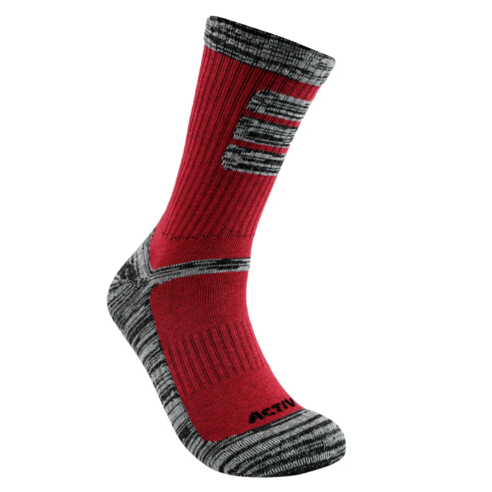 ACTIV H-TOWEL LONG SOCKS-P*3- ROSE*BUR - Image 4