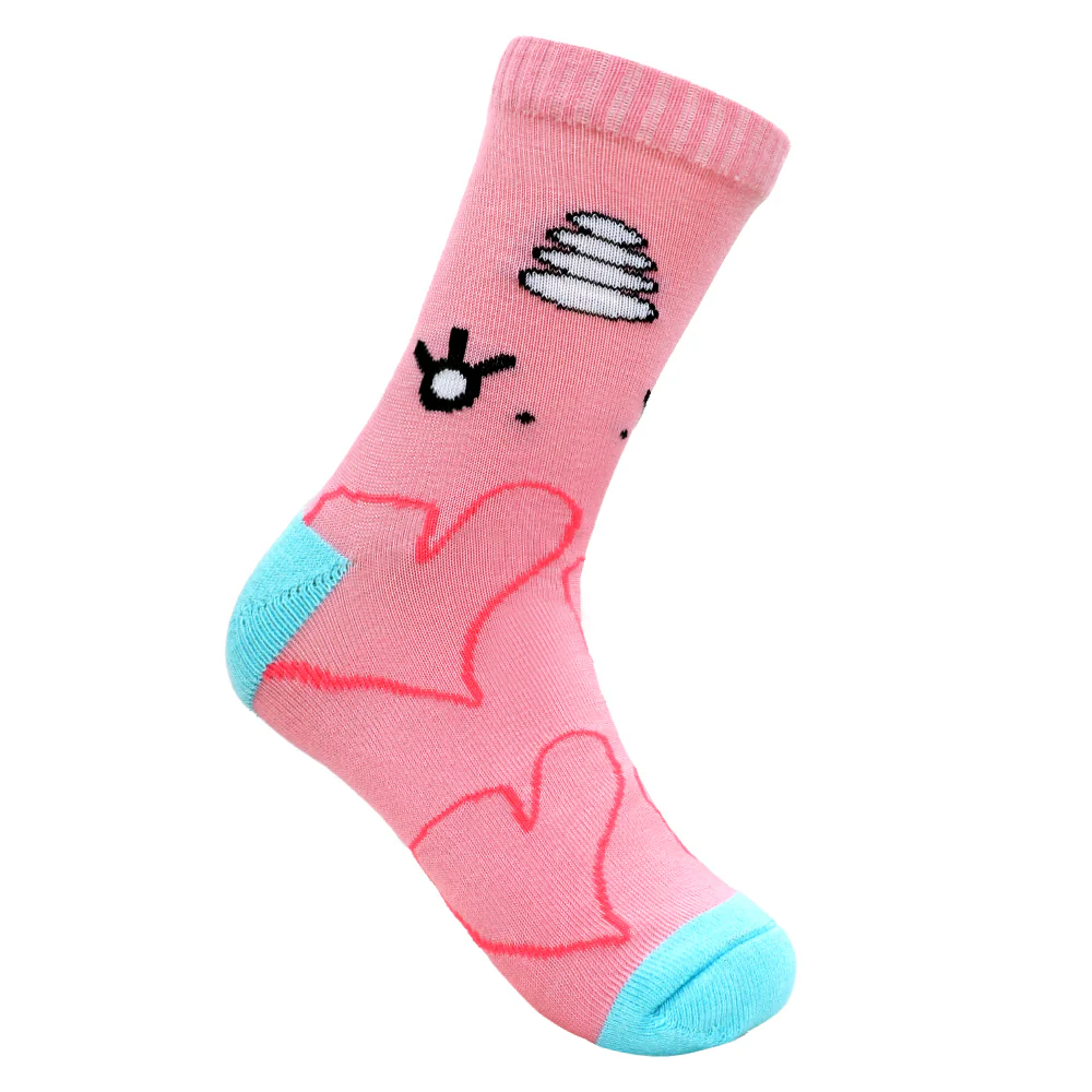 ACTIV H-TOWEL LONG SOCKS - PINK*SKY - Image 2