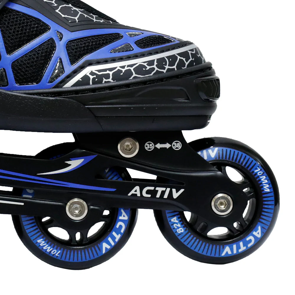 ACTIV SKATE SHOES - BLACK - Image 3