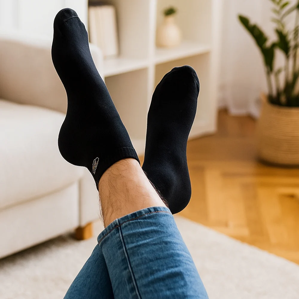 ACTIV SOFT ANKLE SOCKS-P*3 - COLORS