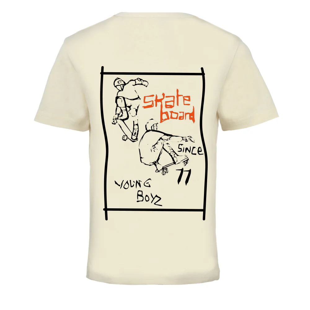 ACTIV GRAPHIC R.NECK T-SHIRT - BEIGE - Image 2