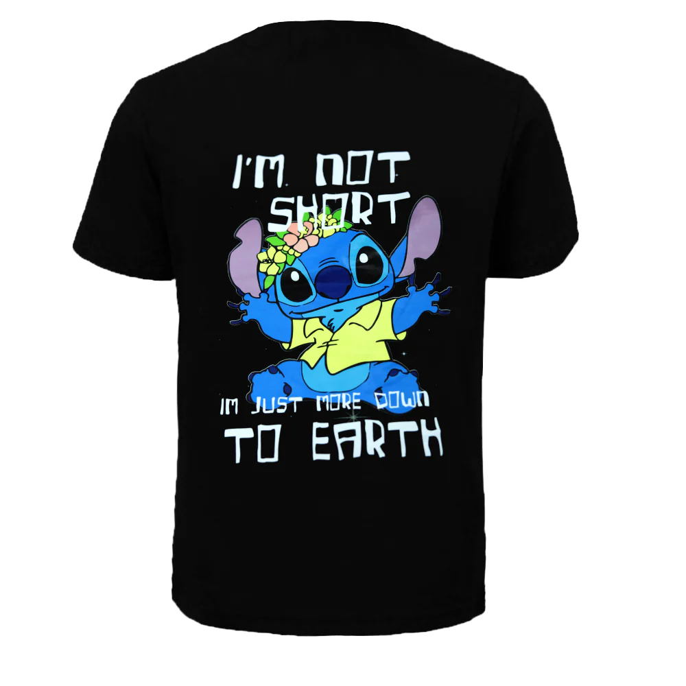 ACTIV GRAPHIC R.NECK T-SHIRT - BLACK - Image 2