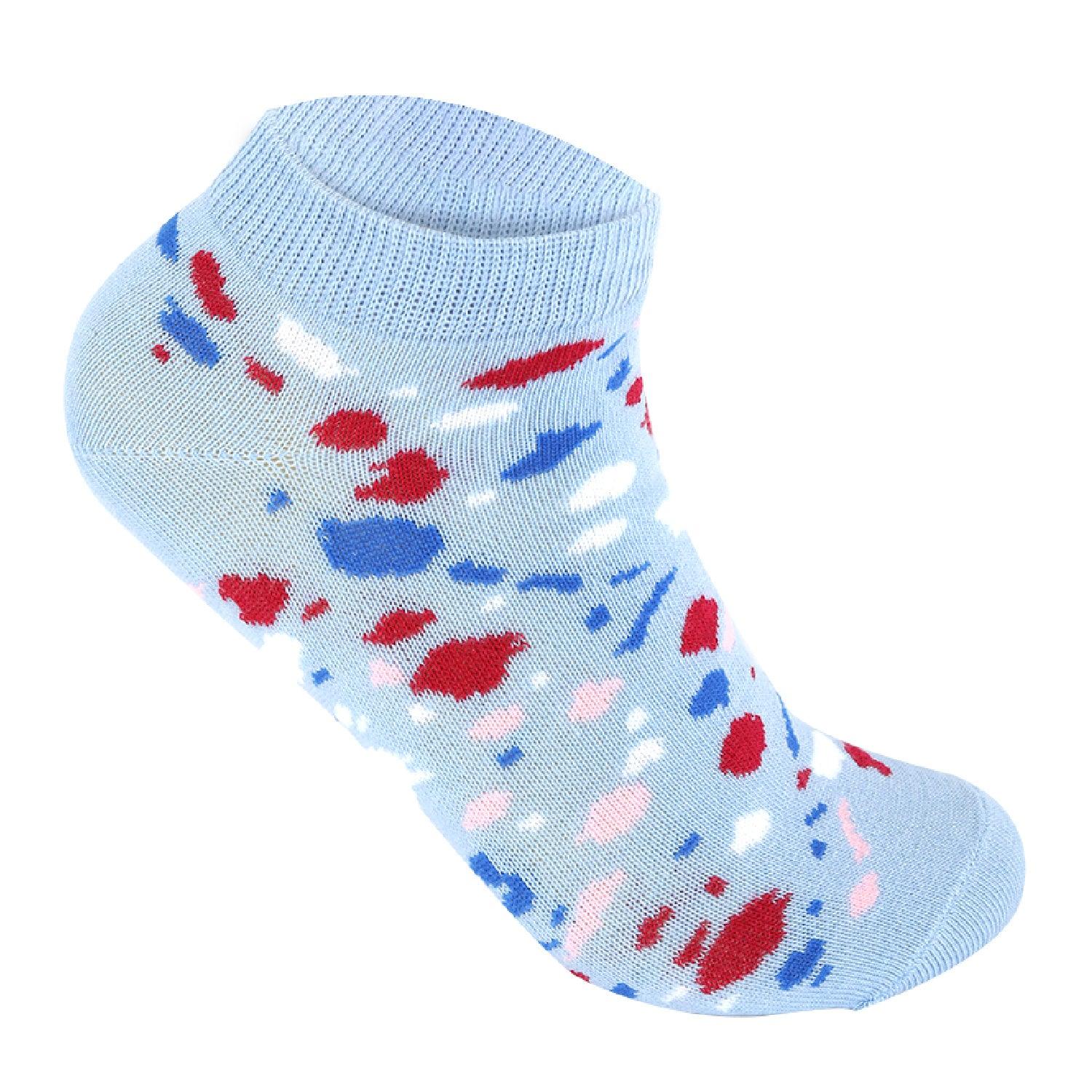ACTIV KIDS PACK ANKEL SOCKS *3 - pink*sky blue*yellow - Image 3