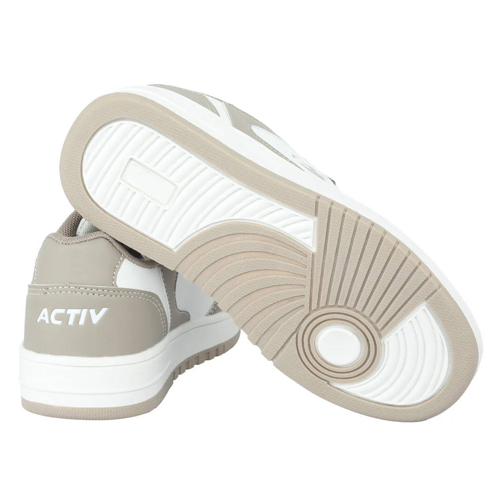 ACTIV LIFE STYEL SHOES - WHITE*L.CAFE - Image 4