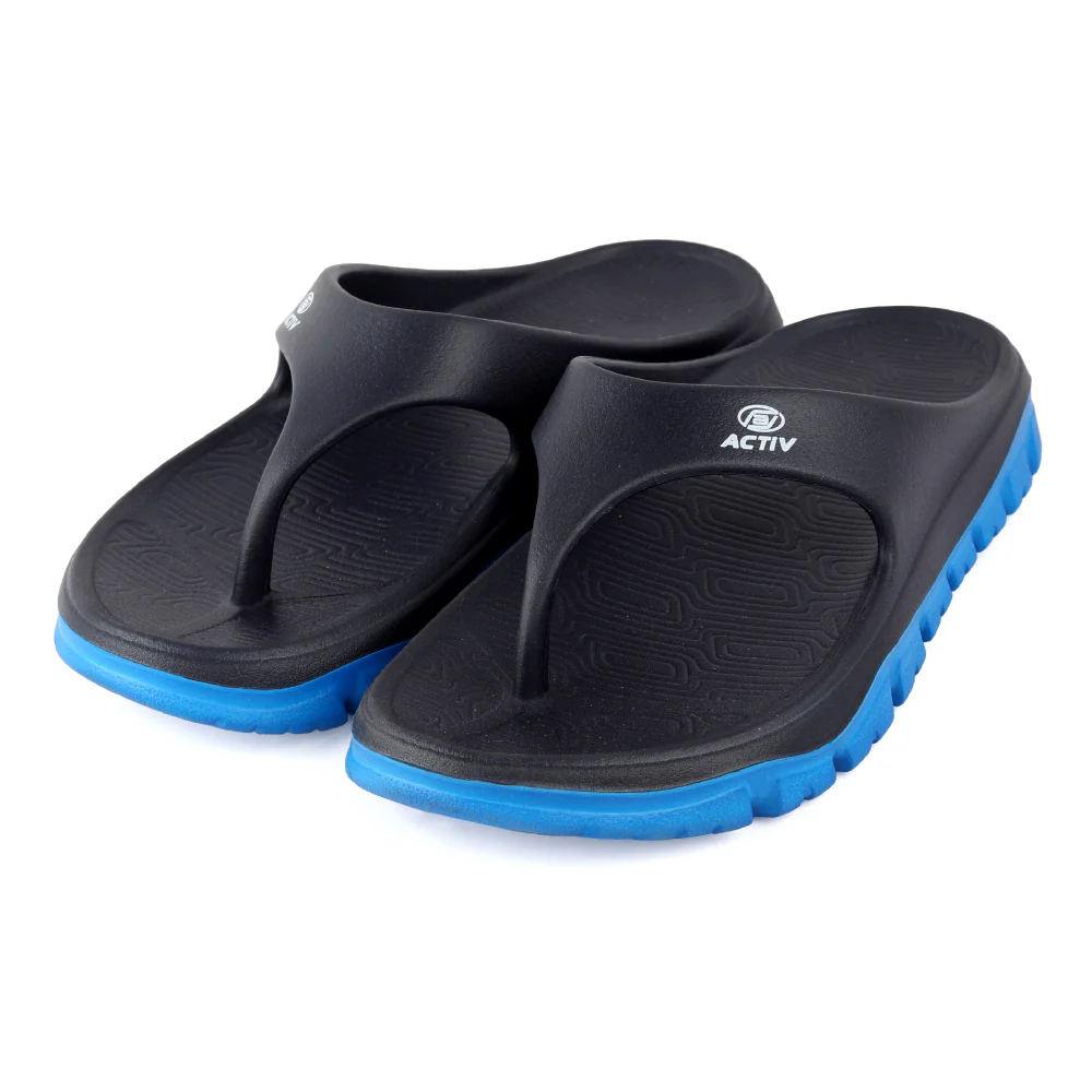 ACTIV FLIP FLOP SLIPPER - BLACK*BLUE - Image 4