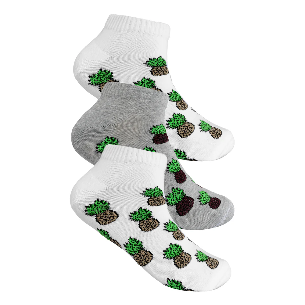 ACTIV H-TOWEL ANKLE SOCKS-P*3 - COLORS - Image 2