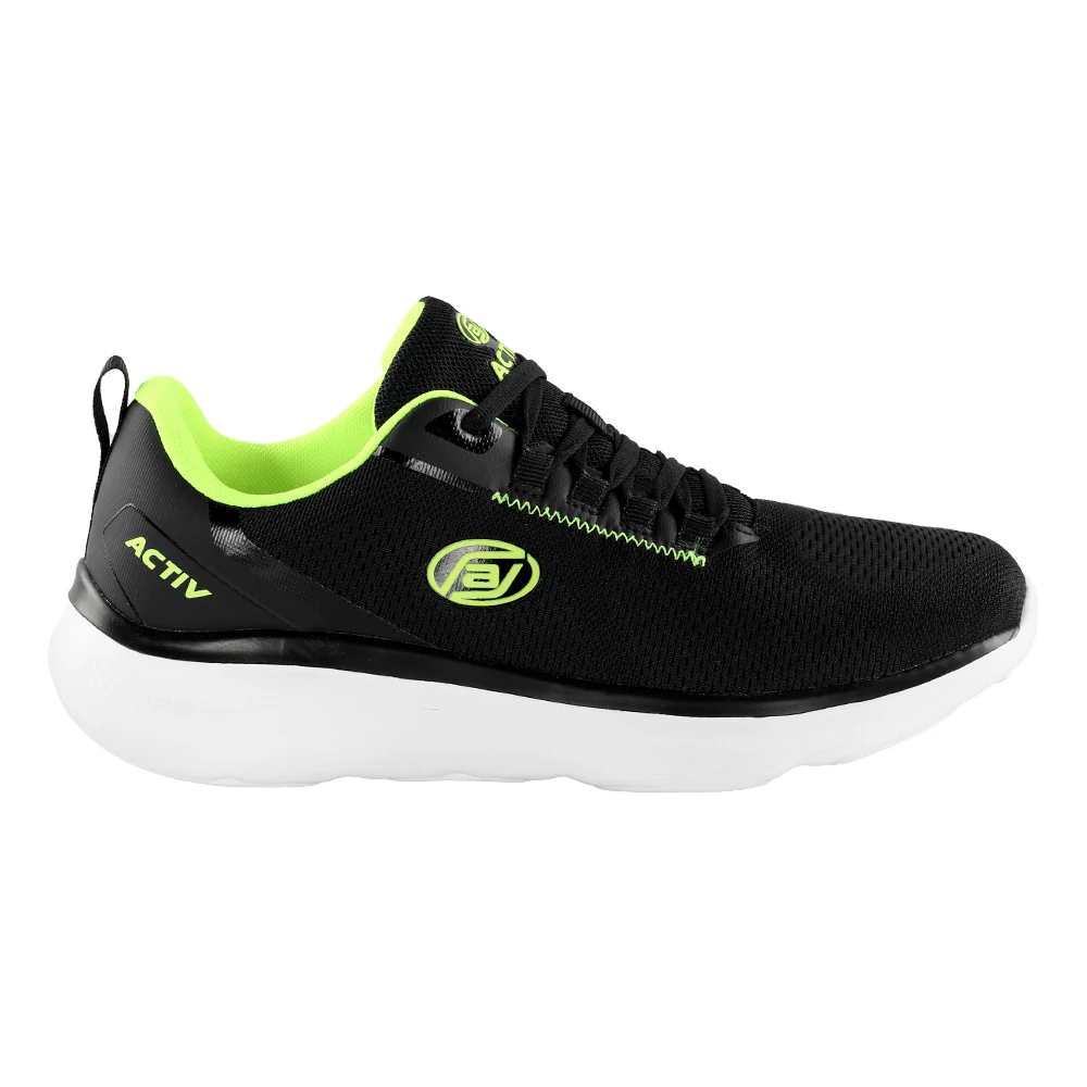 ACTIV RUNNING SHOES- BLACK - Image 2