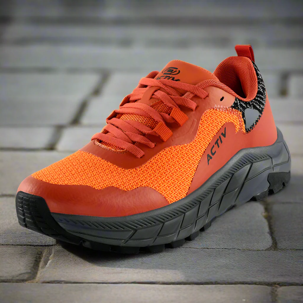 ACTIV RUNNING SHOES- ORANGE