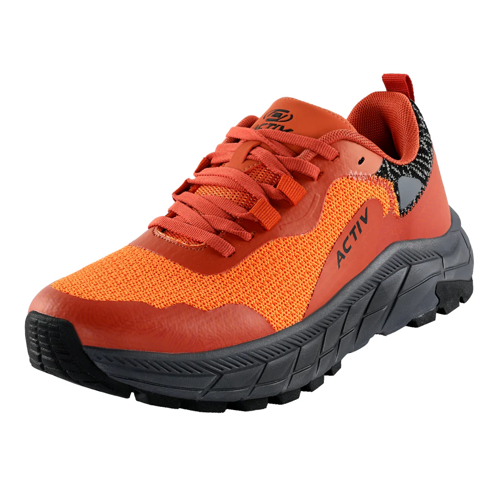 ACTIV RUNNING SHOES- ORANGE - Image 3