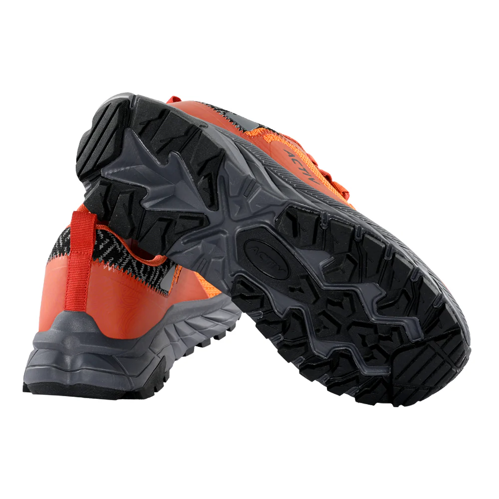 ACTIV RUNNING SHOES- ORANGE - Image 4