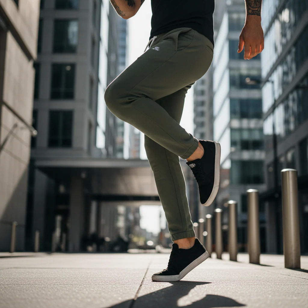 ACTIV PRINT CASUAL SWEATPANTS - PISTACHI