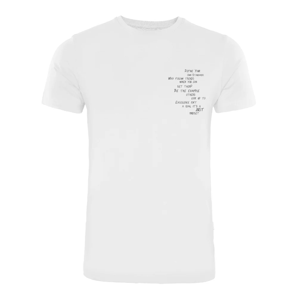 ACTIV PRINT R.NECK T-SHIRT - WHITE - Image 2