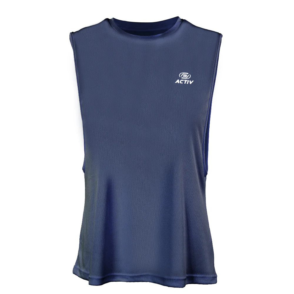 ACTIV PRINT SPORTS TANKTOP - NAVY - Image 2