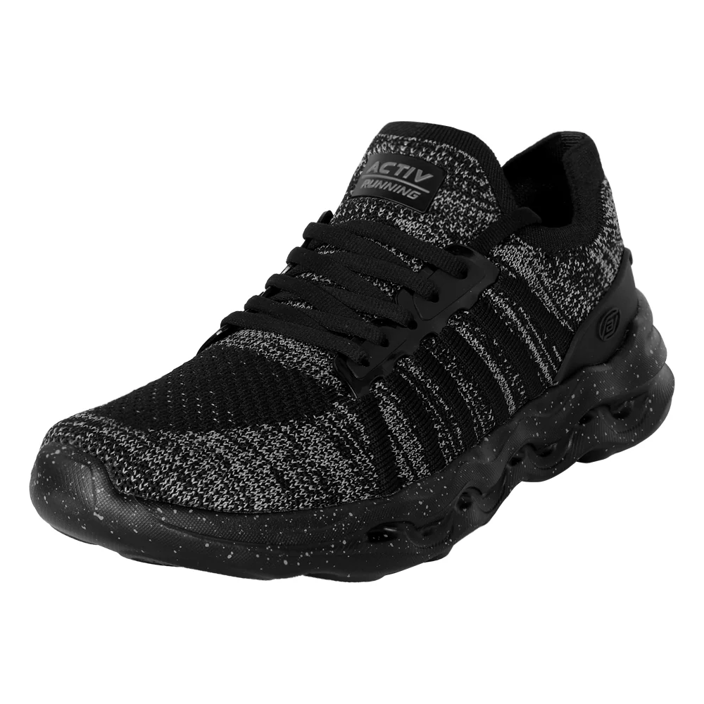ACTIV RUNNING SHOES - BLACK - Image 3