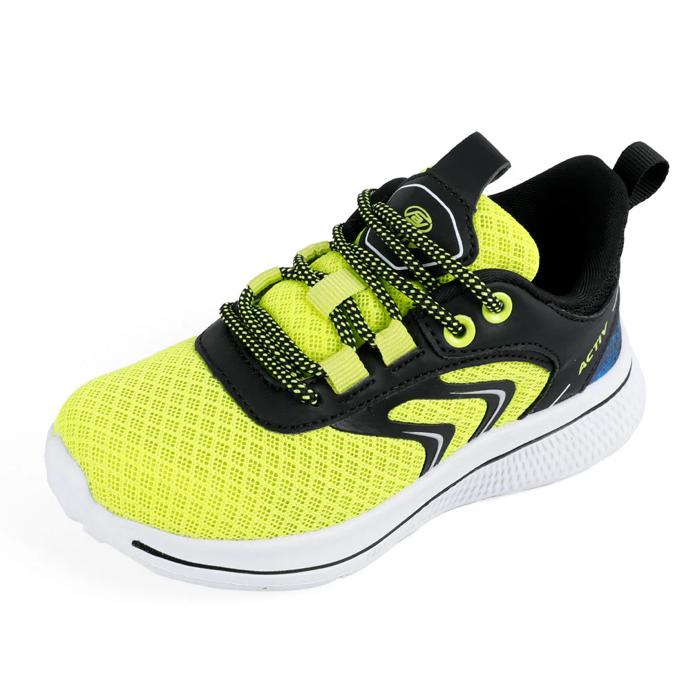 ACTIV RUNNING SHOES - Lime*Black - Image 3