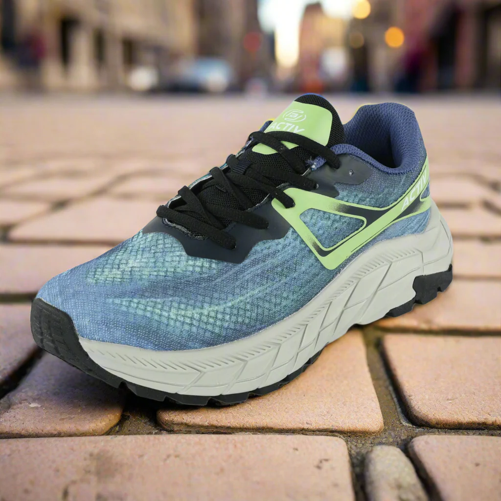 ACTIV RUNNING SHOES- NAVY