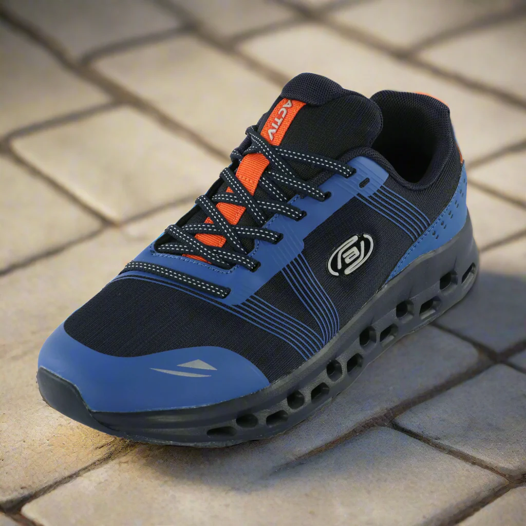 ACTIV RUNNING SHOES-NAVY