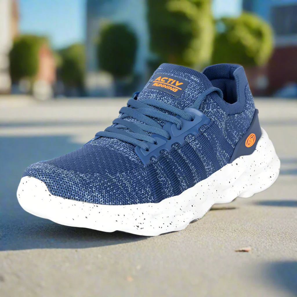 ACTIV RUNNING SHOES - NAVY