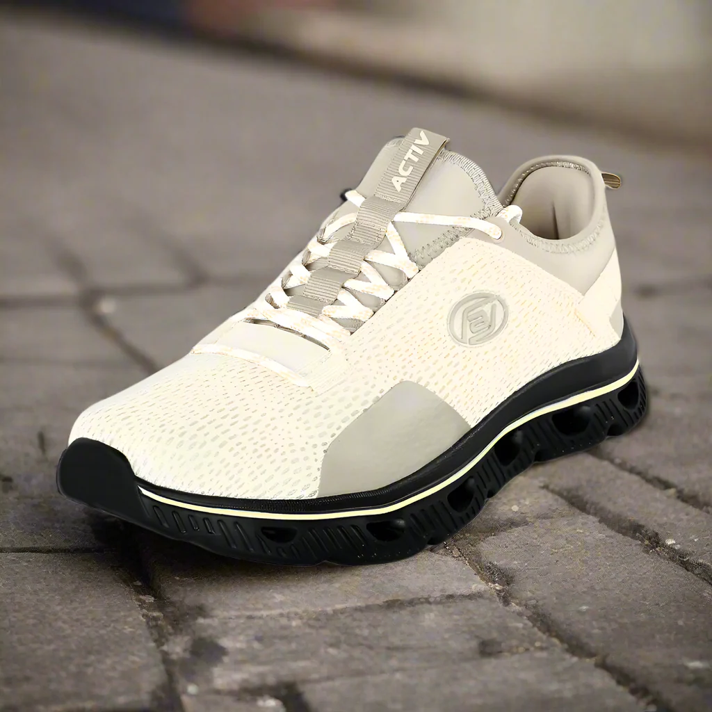 ACTIV RUNNING SHOES - TAUPE