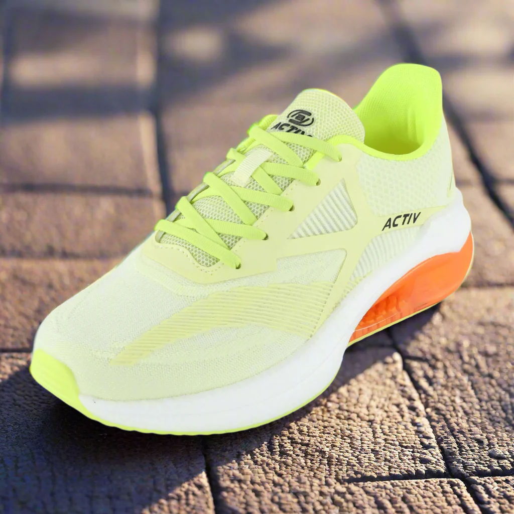 ACTIV RUNNING SHOES- YELLOW