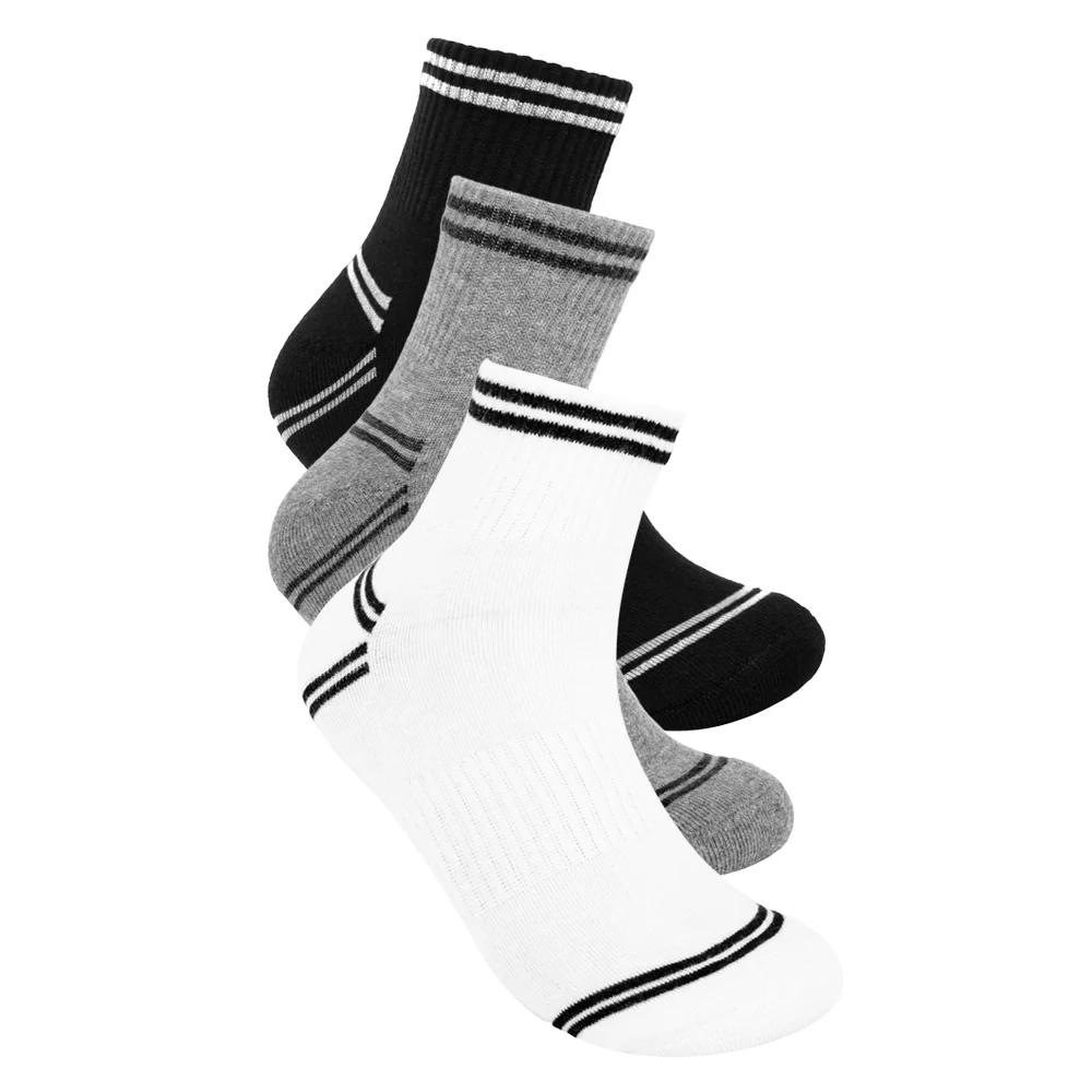 ACTIV SHORT SOCKS-P*3 - WHITE - Image 2