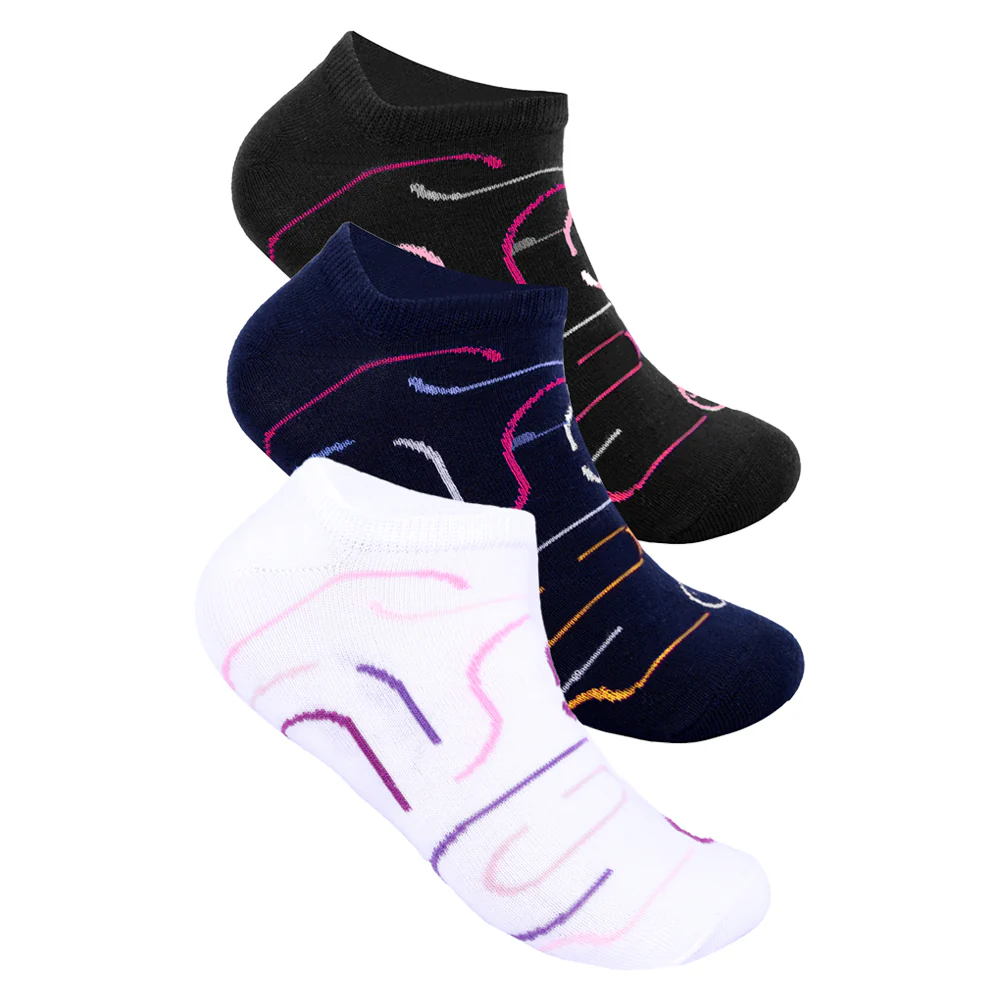 ACTIV SHORT SOCKS-P*3 - WHITE - Image 2