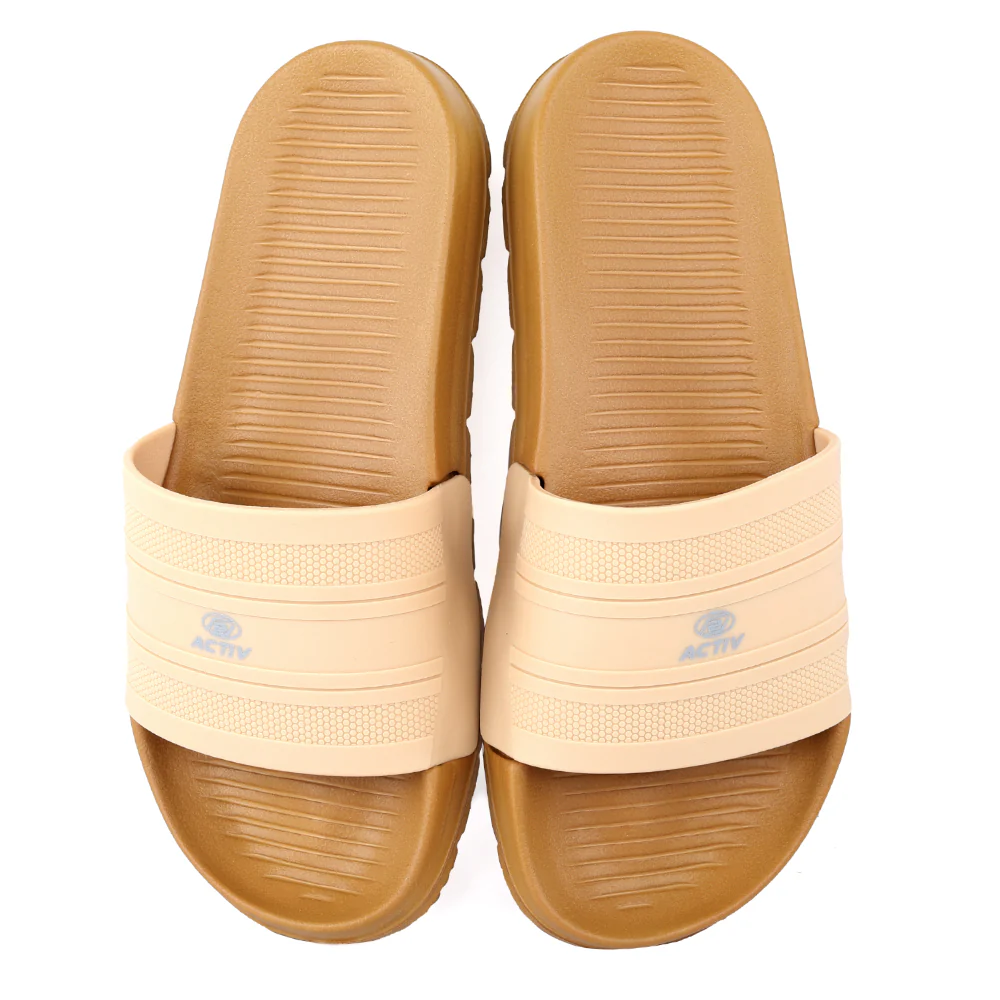 ACTIV SLIDE SLIPPER - BEIGE - Image 2