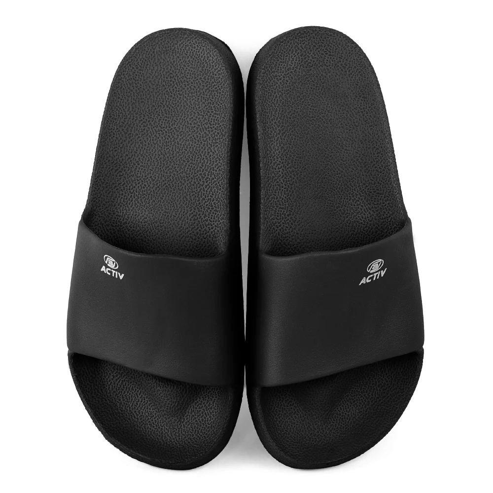 ACTIV SLIDE SLIPPER - BLACK - Image 2