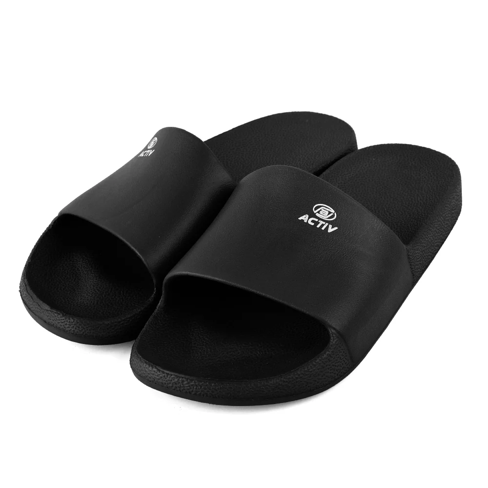 ACTIV SLIDE SLIPPER - BLACK - Image 3