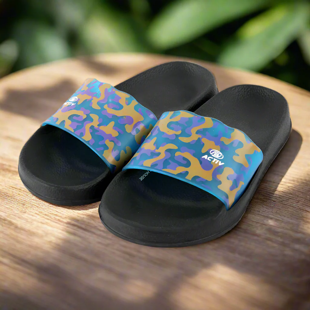 ACTIV SLIDE SLIPPER - BLACK