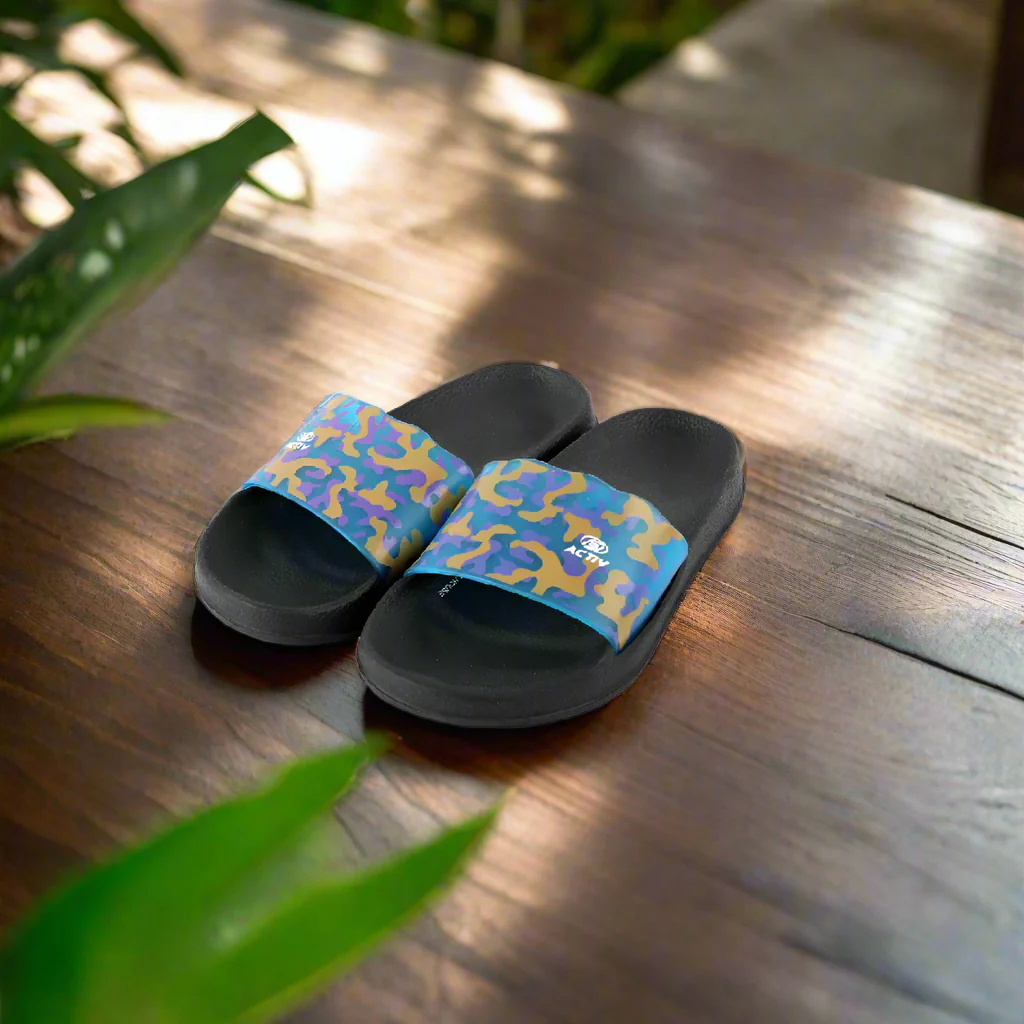 ACTIV SLIDE SLIPPER - BLACK - Image 4