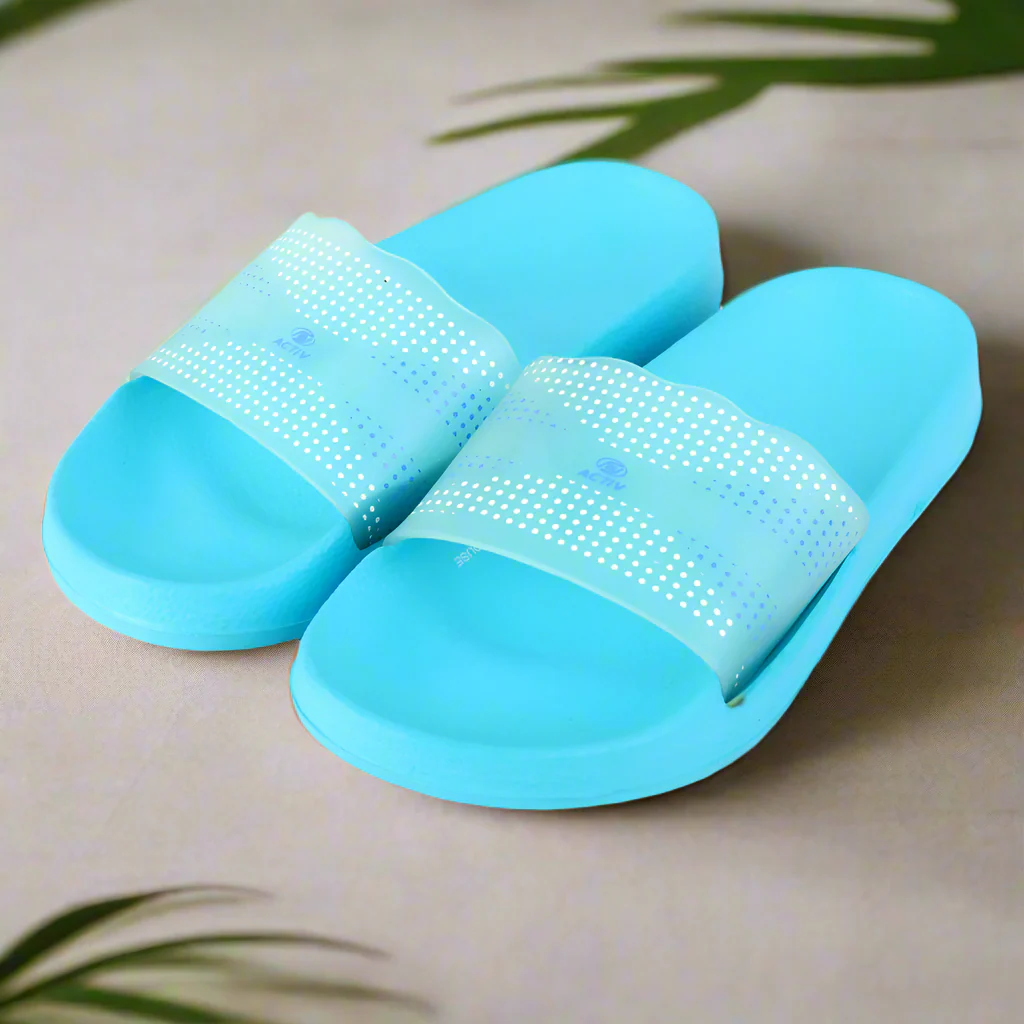 ACTIV SLIDE SLIPPER - LK.BLUE
