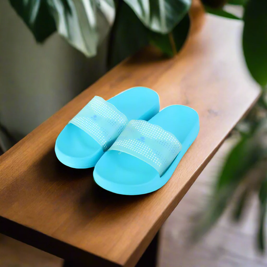 ACTIV SLIDE SLIPPER - LK.BLUE - Image 4