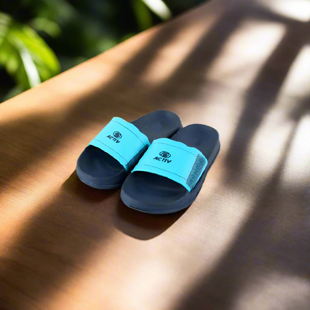 ACTIV SLIDE SLIPPER - NAVY - Image 4