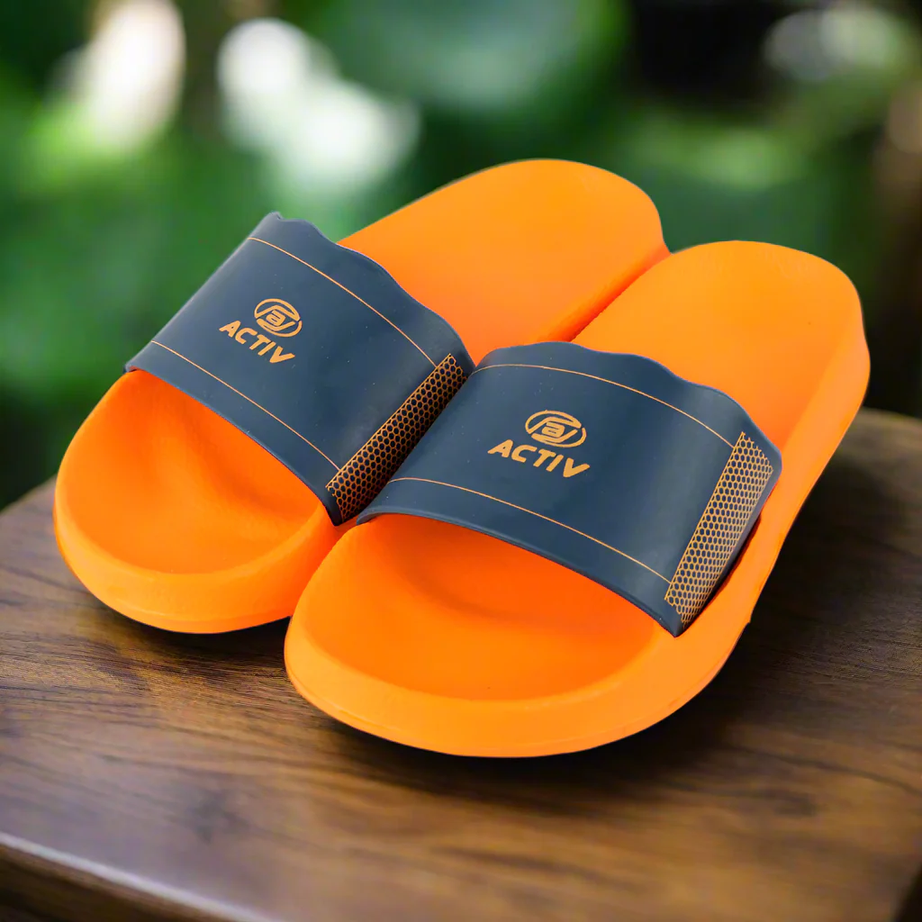 ACTIV SLIDE SLIPPER - ORANGE