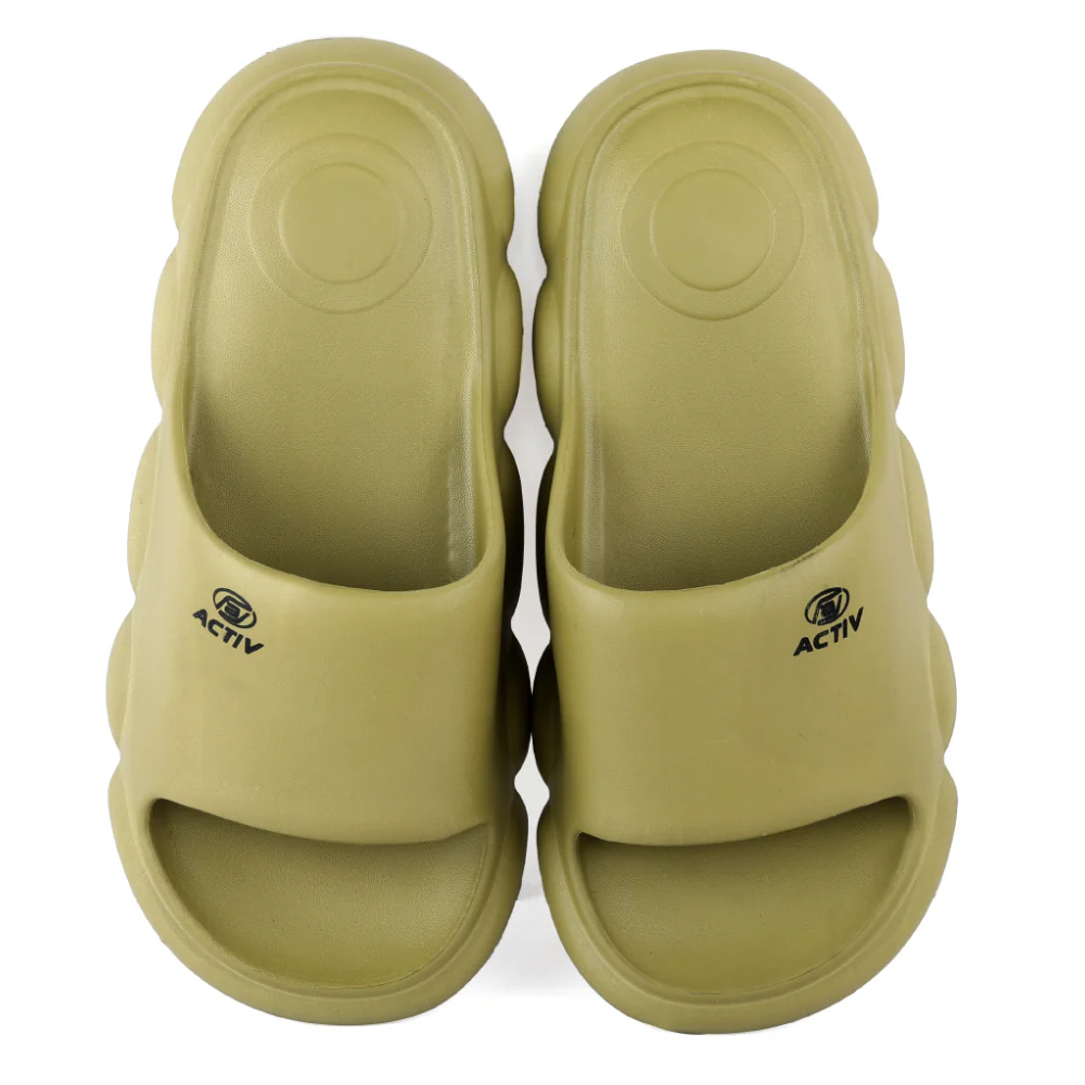 ACTIV SLIDE SLIPPER - YLWGREEN - Image 3