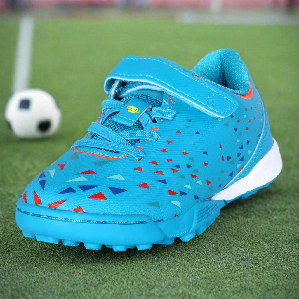 ACTIV SOCCER TRF SHOES - AQUA