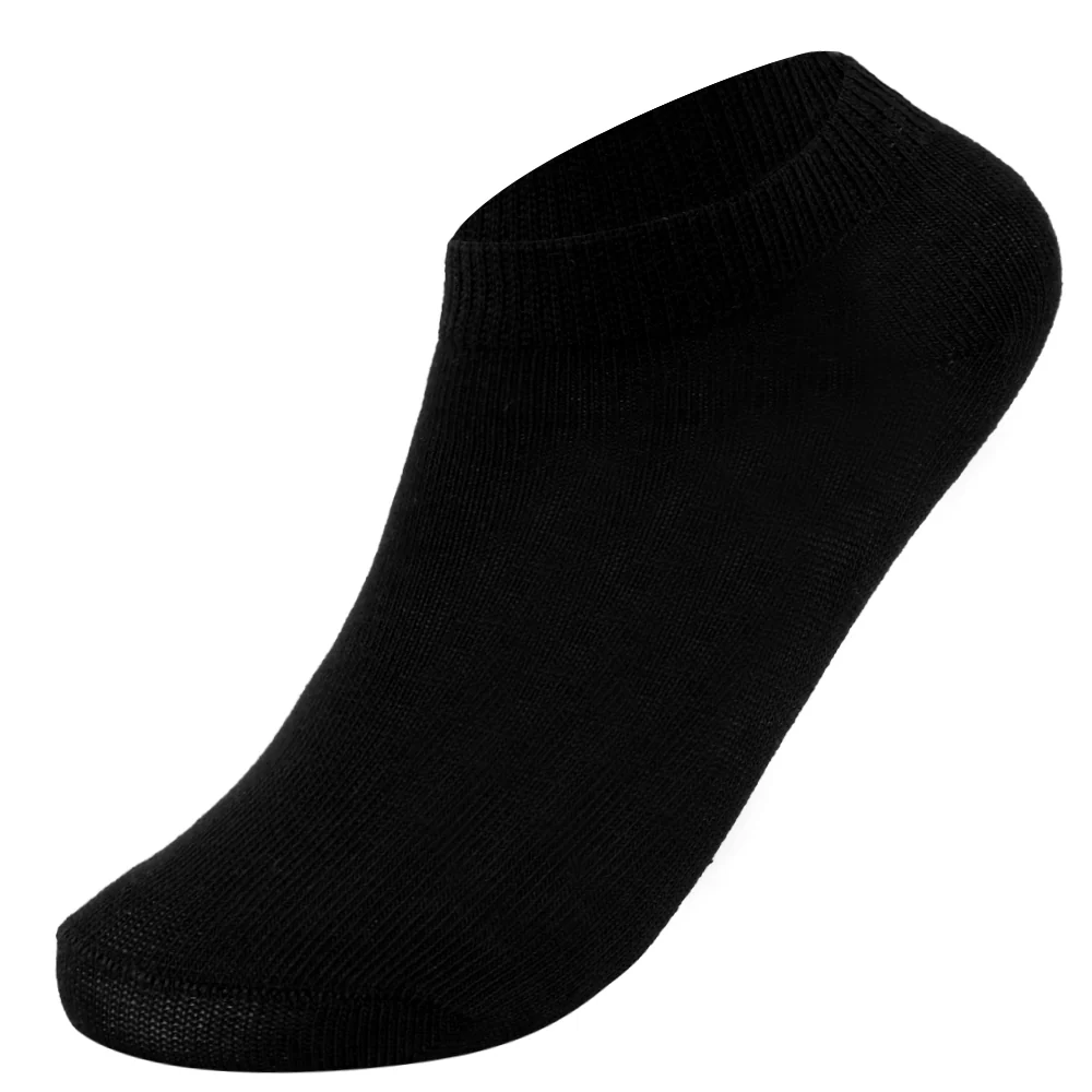ACTIV SOFT ANKLE SOCKS-P*3 - BLACK - Image 3